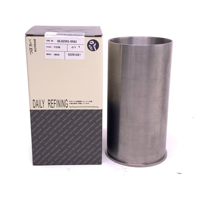 DL08 silinder liner engine Untuk Doosan Diesel Engine 65.01201-0074