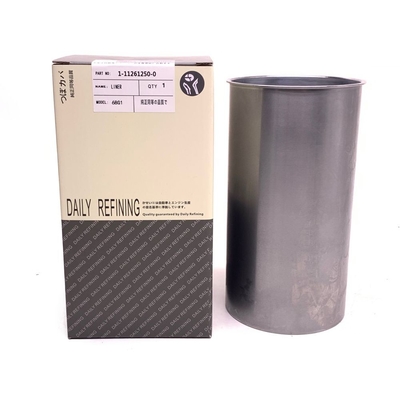 Mesin Diesel 6BG1 untuk Isuzu Cylinder Liner Sleeve 1-11261385-0