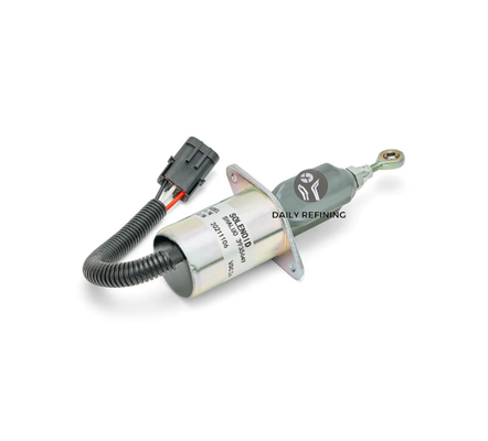 12V Fuel Off Solenoid 3935649 untuk 5.9L 8.3L 6BT 6CT Bagian Mesin Cummins